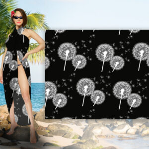 Парео-хустка-палантин 10 в 1 з принтом Кульбаби ВСІ Розміри