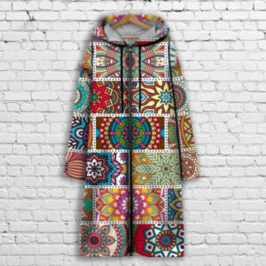 Кардиган - худі на блискавці з 3Д принтом Петчворк ВСІ Розміри Преміум тканина