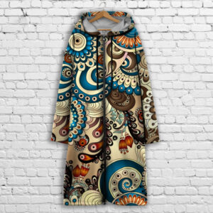 Кардиган - худи на молнии с 3Д принтом Етно орнамент ВСІ Розміри Преміум тканина