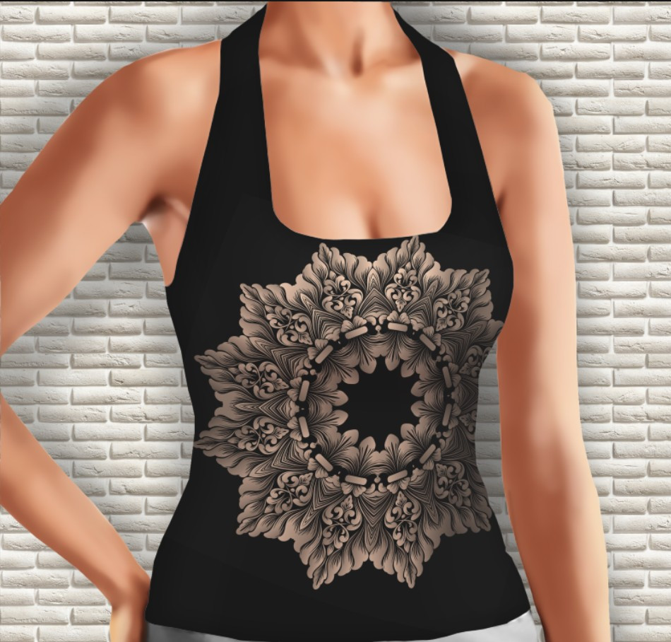 Майка 3D з принтом Абстрактний візерунок Дорослі і Дитячі розміри 001 ВСІ Розміри Преміум тканина