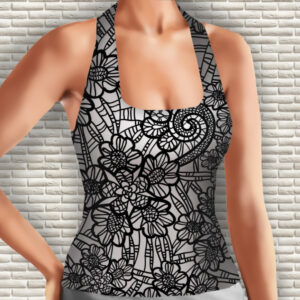 Майка 3D з принтом Абстрактний візерунок Дорослі і Дитячі розміри 003 ВСІ Розміри Преміум тканина