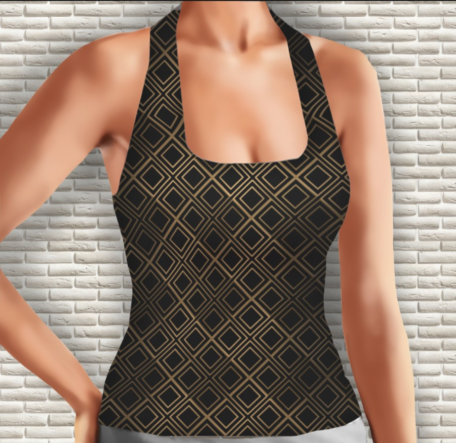 Майка 3D з принтом Абстрактний візерунок Дорослі і Дитячі розміри 016 ВСІ Розміри Преміум тканина