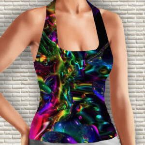 Майка 3D з принтом Абстрактний візерунок Дорослі і Дитячі розміри ВСІ Розміри Преміум тканина