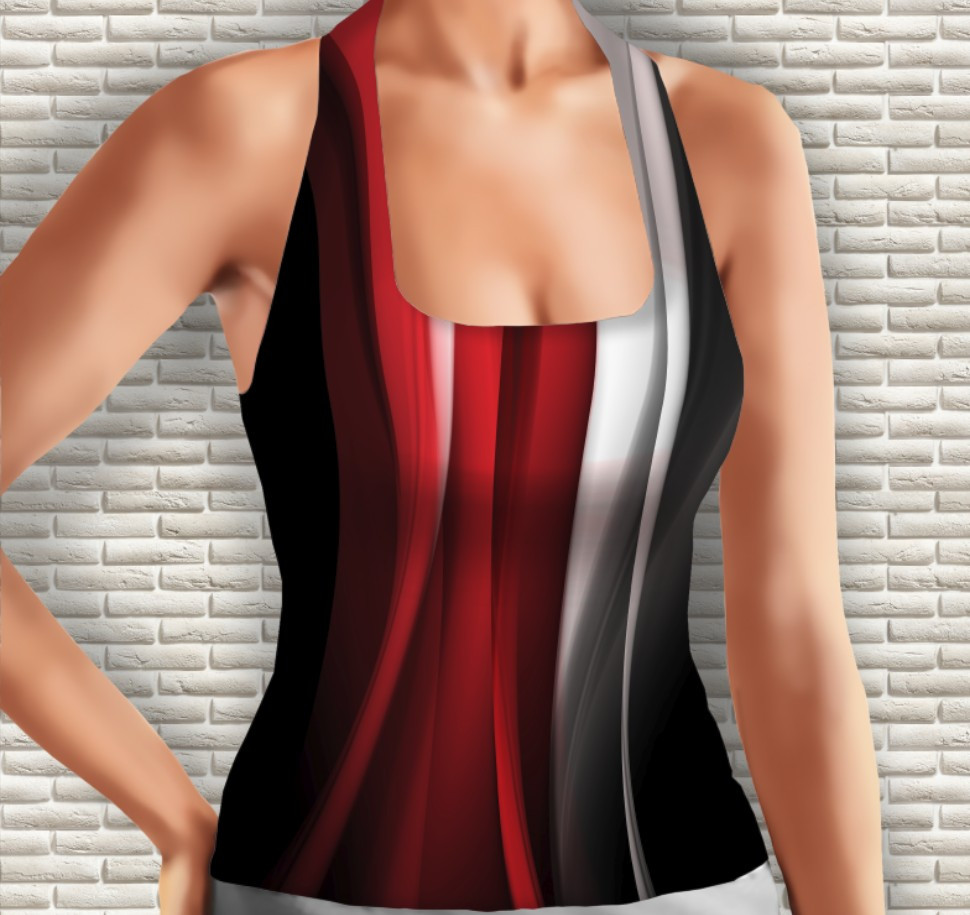 Майка 3D з принтом Абстрактний візерунок Дорослі і Дитячі розміри ВСІ Розміри Преміум тканина