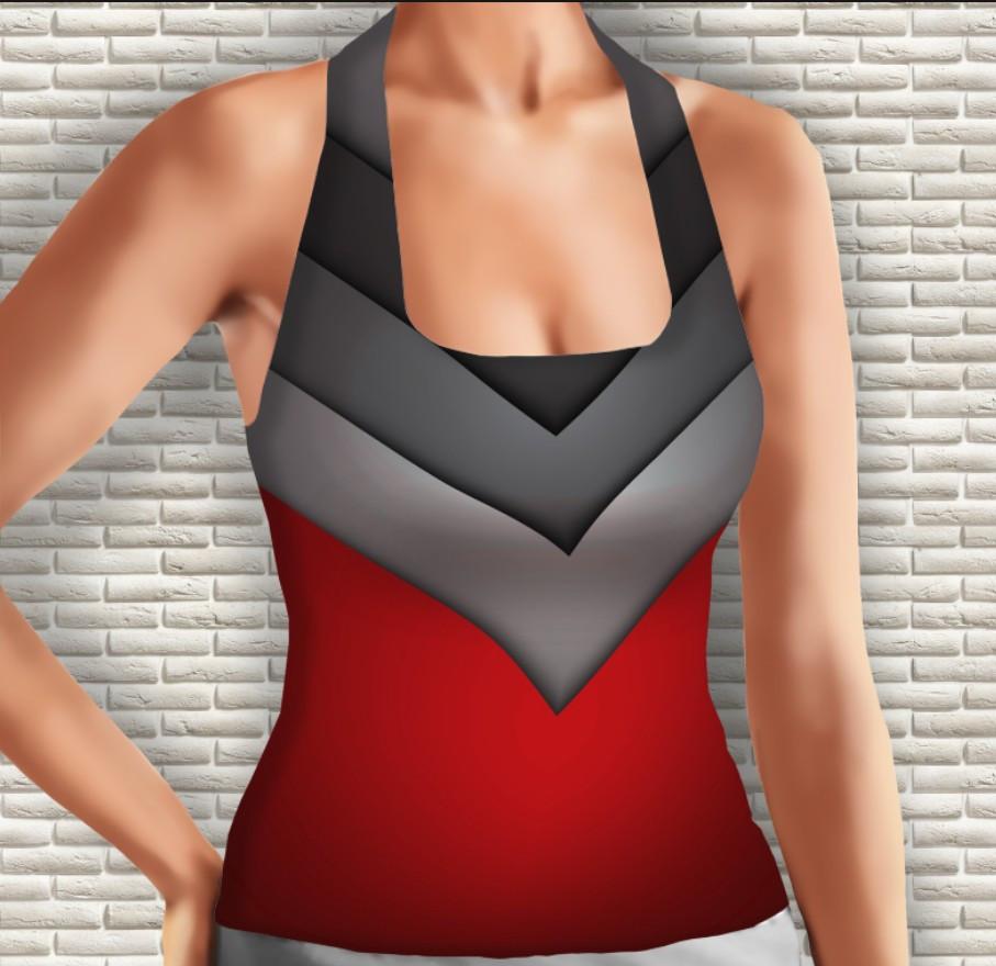 Майка 3D з принтом Шеврон Дорослі і Дитячі розміри ВСІ Розміри Преміум тканина