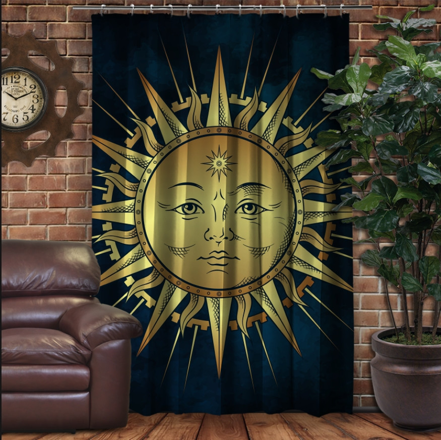 Штора Фотоштори Золоте Сонце