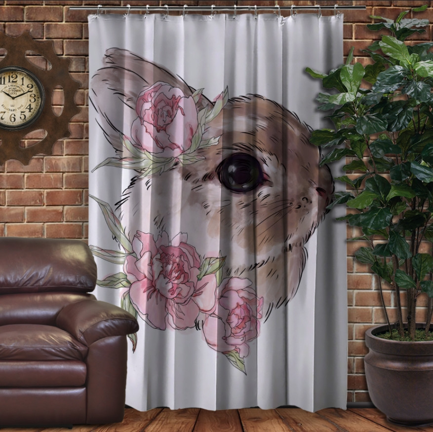 Штора Фотоштори Милий кролик