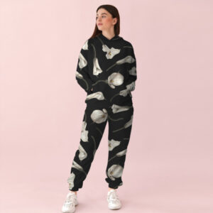 Жіночий спортивний костюм із квітковим принтом кали ВСІ Розміри Преміум тканина