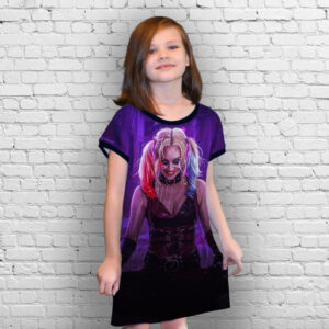 Плаття-туніка 3D принт Харлі Квін 06 ВСІ Розміри Преміум тканина