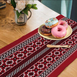 Раннер (доріжка на стіл) з принтом Вишиванка