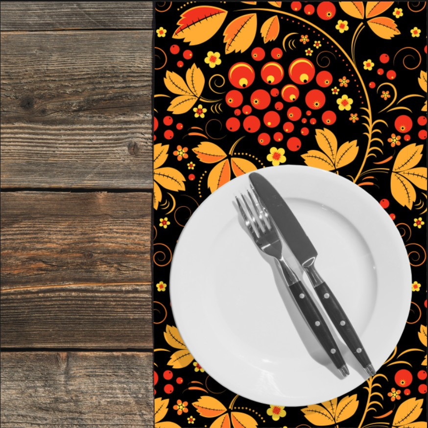 Раннер (доріжка на стіл) з принтом Вишиванка