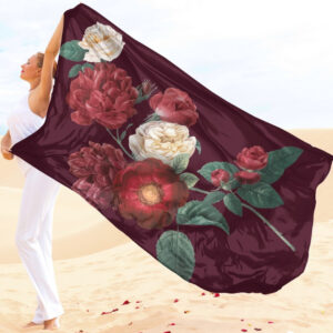 Парео-хустка-палантин 10в1 з принтом Квітковий принт ВСІ Розміри