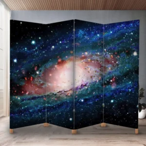 Декоративний екран (ширма) з принтом Космос