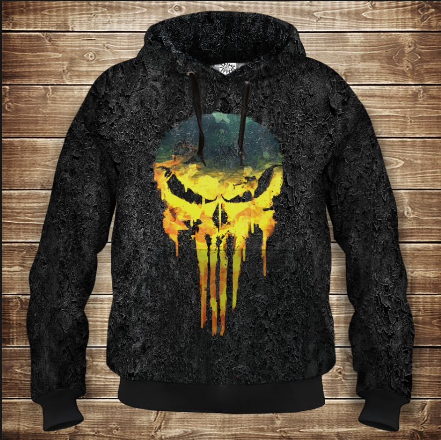 Толстовка унісекс з 3D принтом на тему: Воїн. Патріот України ВСІ Розміри Преміум тканина