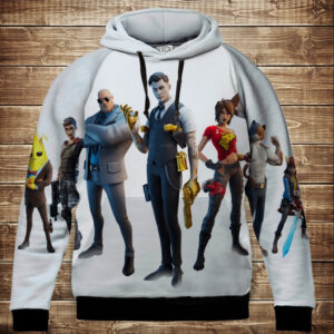 Толстовка унісекс з 3D принтом на тему: Фортнайт Fortnite ВСІ Розміри Преміум тканина