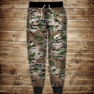 Штани з 3D принтом:Камуфляж ВСІ Розміри Преміум тканина