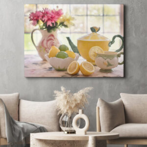 Картина з натюрмортом - Чайна церимонія
