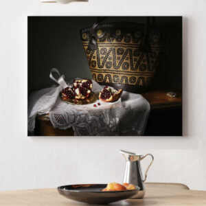 Картина з натюрмортом - Стиглий гранат