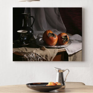 Картина з натюрмортом - Хурма