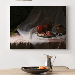 Картина з натюрмортом - Стиглий гранат