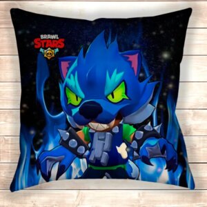 Подушка Leon Werewolf in fire