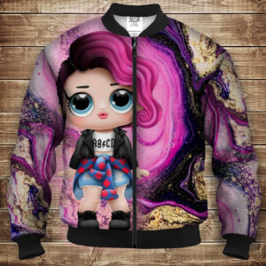 Бомбер з 3D принтом на тему Ляльки лол (lol) ВСІ Розміри Преміум тканина