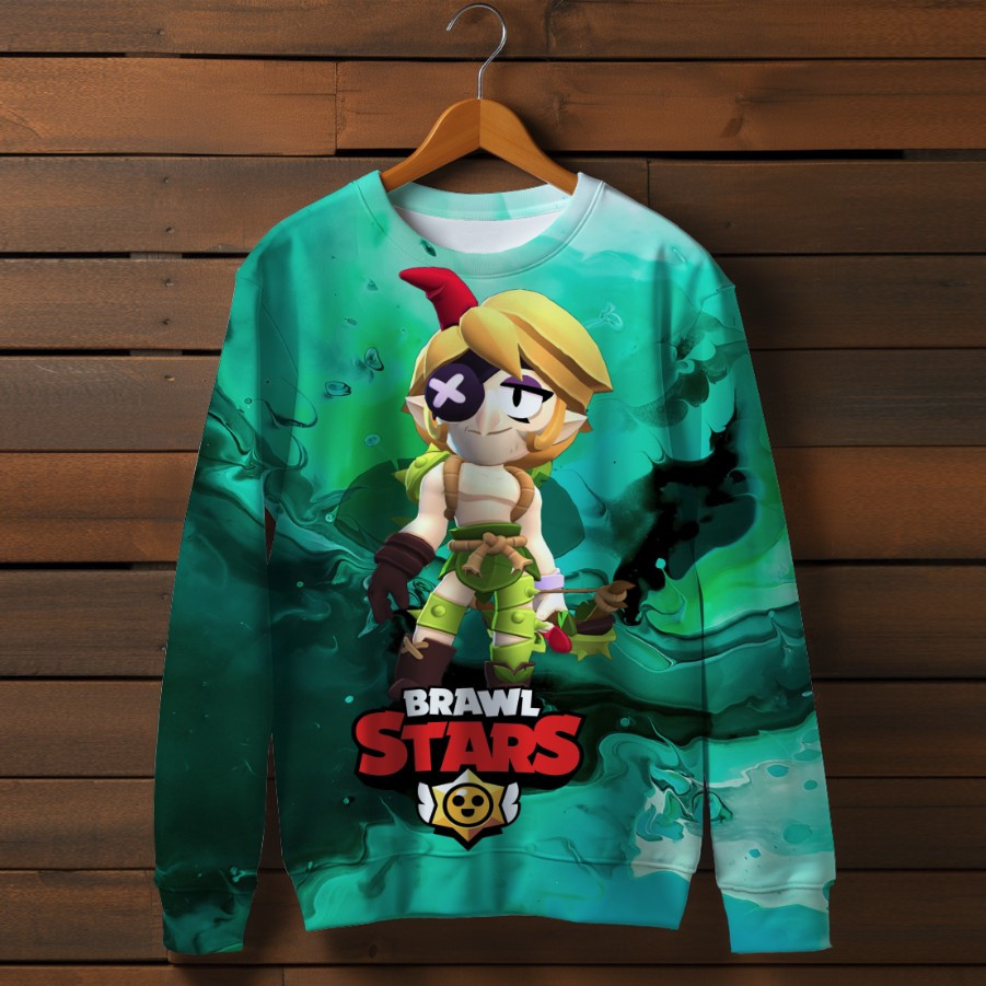 Світшот 3D Бравл Старс Ельф Анджело Ангело ВСІ Розміри Преміум тканина