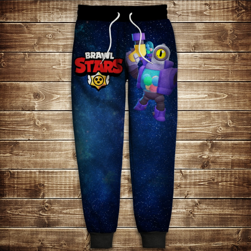 Штани 3D Бравл Старс Рікко ВСІ Розміри Преміум тканина