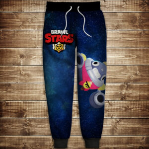 Штани 3D Бравл Старс Тік ВСІ Розміри Преміум тканина