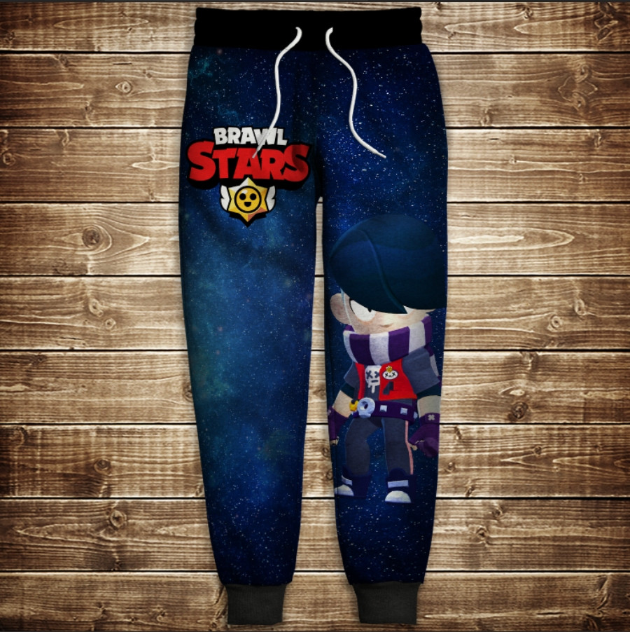 Штани 3D Бравл Старс Едгар ВСІ Розміри Преміум тканина