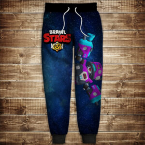 Штани 3D Бравл Старс Дерілл ВСІ Розміри Преміум тканина