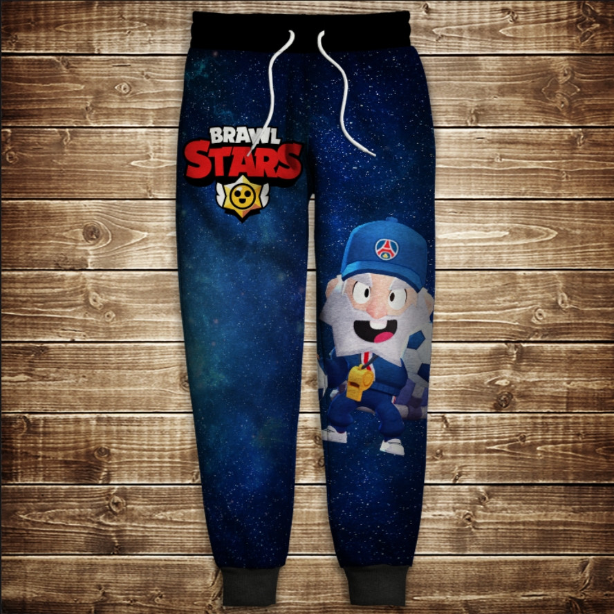 Штани 3D Бравл Старс Діномайк ВСІ Розміри Преміум тканина