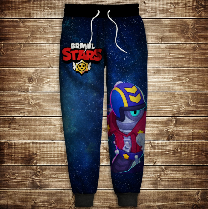 Штани 3D Бравл Старс Стью ВСІ Розміри Преміум тканина