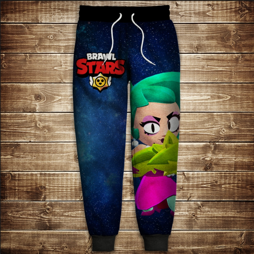 Штани 3D Бравл Старс Лола ВСІ Розміри Преміум тканина