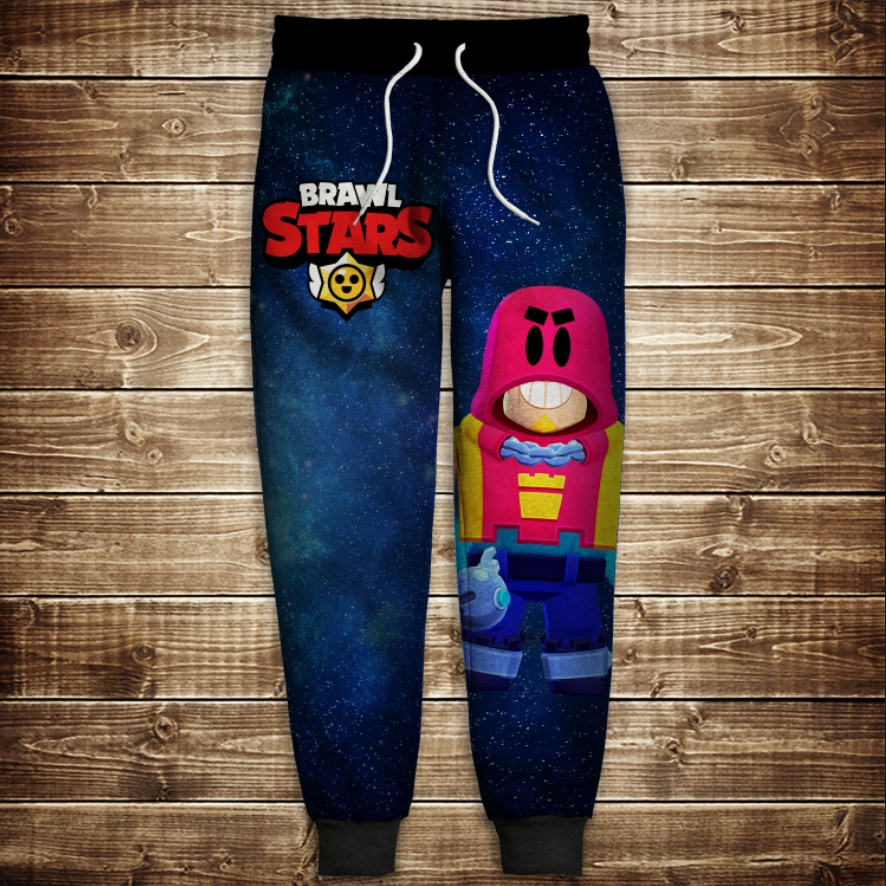 Штани 3D Бравл Старс Гром ВСІ Розміри Преміум тканина