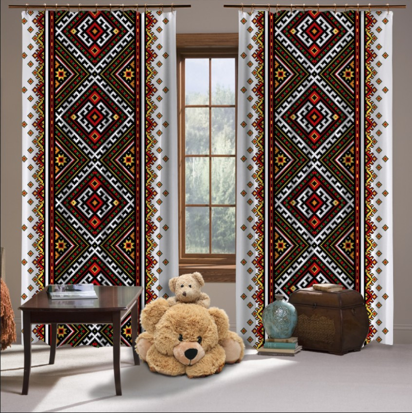 Штори Фотоштори Вишиванка етно стиль 1