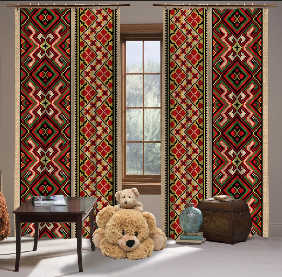 Штори Фотоштори Вишиванка етно стиль 1