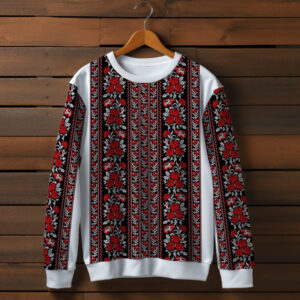 Свитшот с 3D принтом Вишиванка