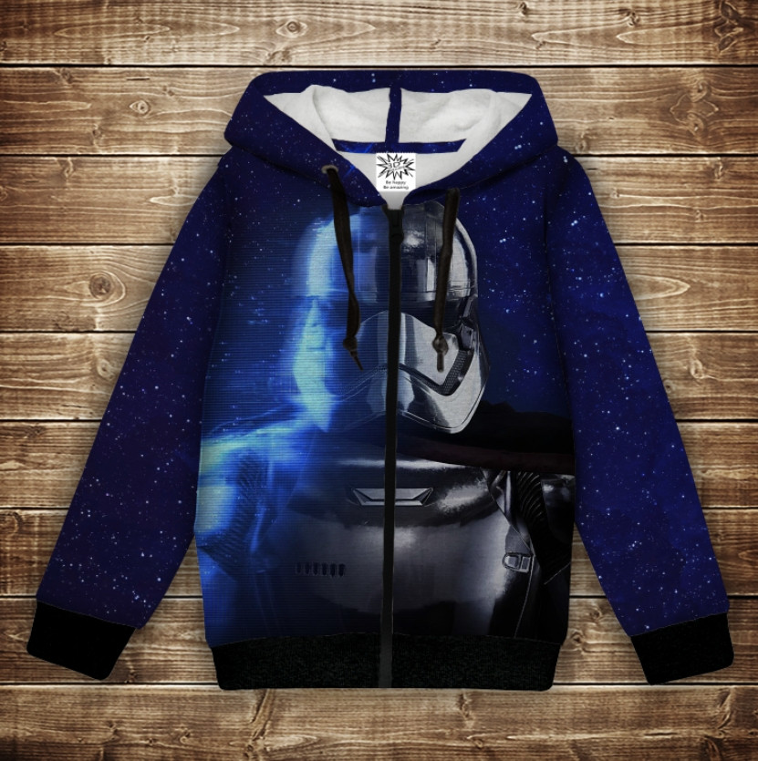 Худі з 3Д принтом на тему - Зоряні війни Дарт Вейдер. Дитячі та дорослі розміри ВСІ Розміри Преміум тканина