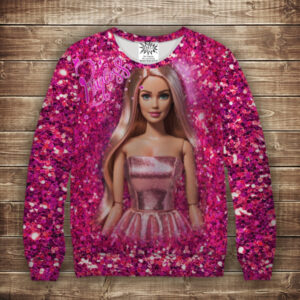 Світшот 3D Барбі / Принцеса ВСІ Розміри Преміум тканина