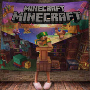 Плед з 3D принтом - Майнкрафт Герої 01 150х200 см.