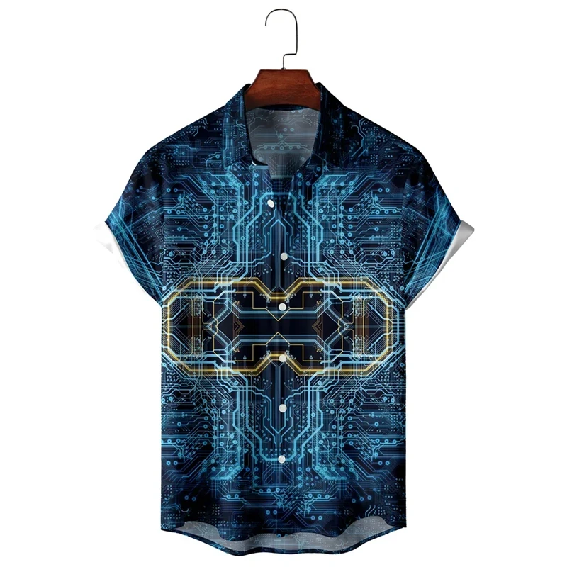 Сорочка 3D принт інженеру програмісту Chip & Vintage Motherboard & Engineer ВСІ Розміри