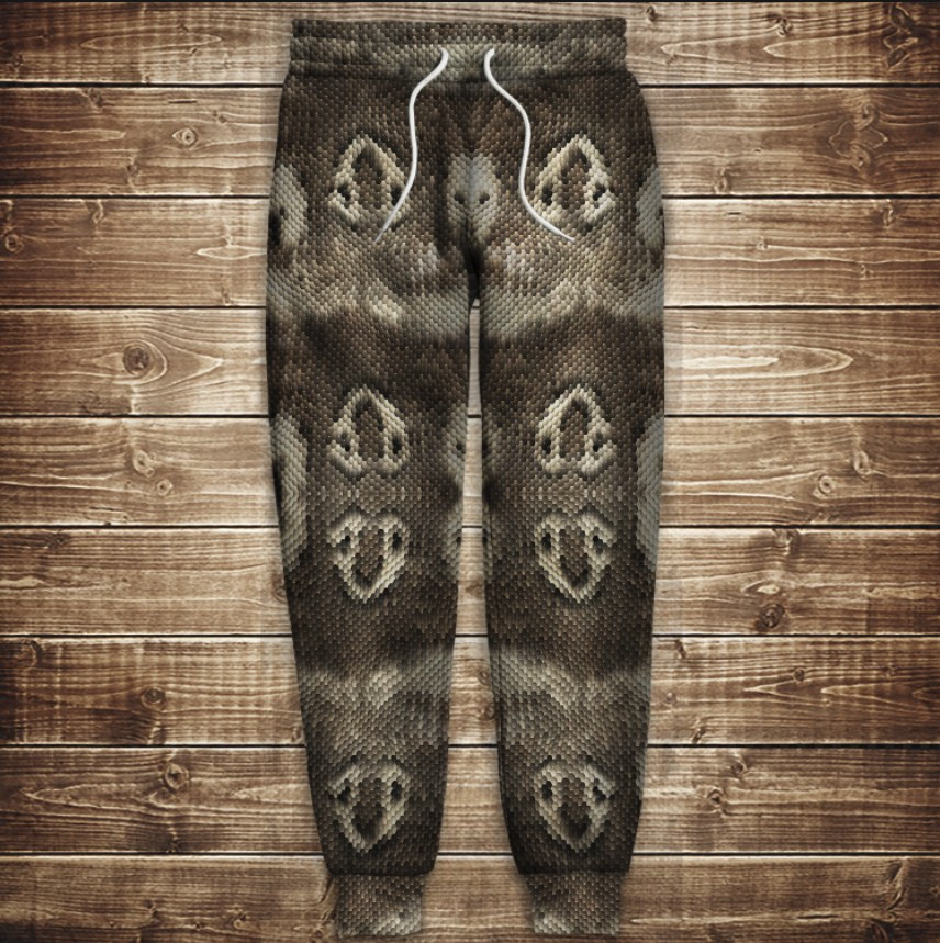 Штани з принтом змія зміїна шкіра 1 ВСІ Розміри Преміум тканина