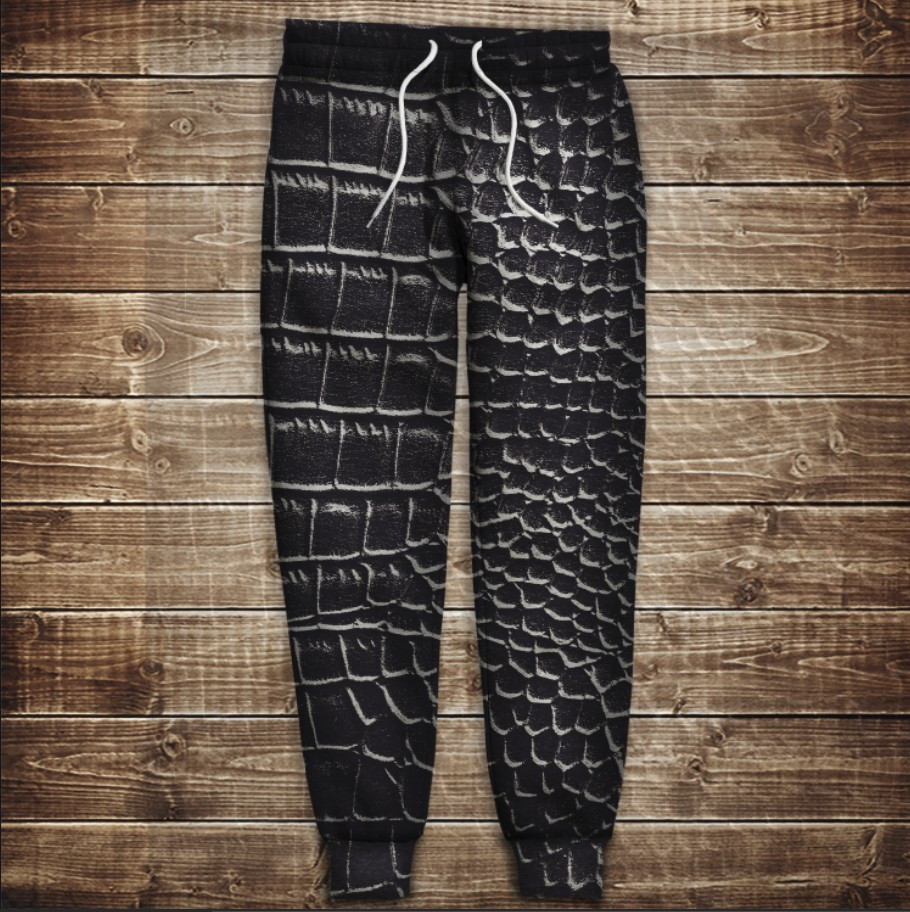 Штани з принтом змія зміїна шкіра 8 ВСІ Розміри Преміум тканина