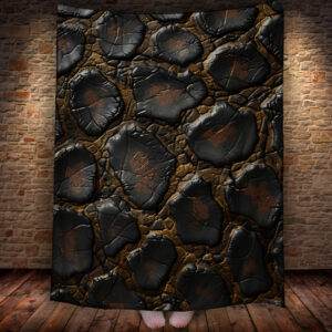 Плед з принтом шкіра змії 1 150х200 см.