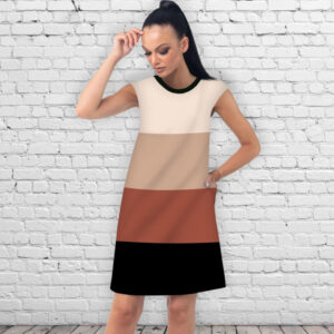 Сукня А-силуету з принтом Чотири кольори ВСІ Розміри Преміум тканина