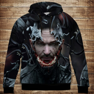 Толстовка з 3D принтом на тему: Веном Том Харді. VENOM. Дитячі та дорослі розміри ВСІ Розміри Преміум тканина