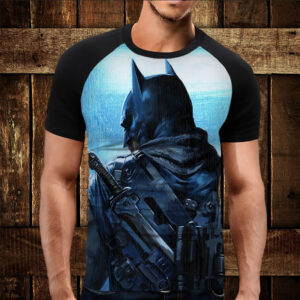 Футболка-реглан з 3D принтом Batman Бетмен ВСІ Розміри Преміум тканина