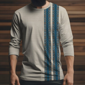 Лонгслив з 3D принтом Вишиванка етнічний орнамент ВСІ Розміри Преміум тканина