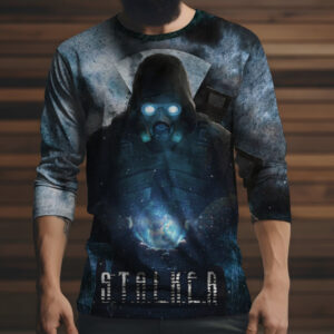 Лонгслив з 3D принтом STALKER Сталкер ВСІ Розміри Преміум тканина